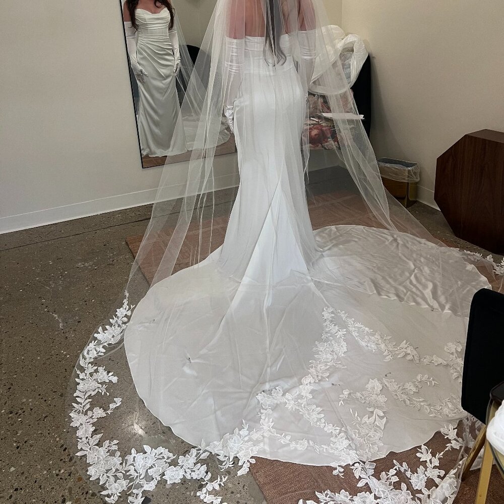 Magnolia Wedding Gown by Pilar Aleece - Picture 5 of 10